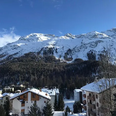 Bilocale Nuovo Chesa Arlas Lägenhet St. Moritz